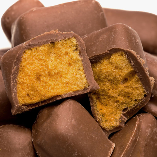 Sponge Candy Chocolate Heart – Platter's Chocolates