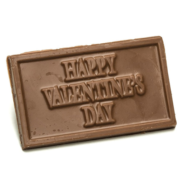 Happy Valentines Day Milk Chocolate Bar