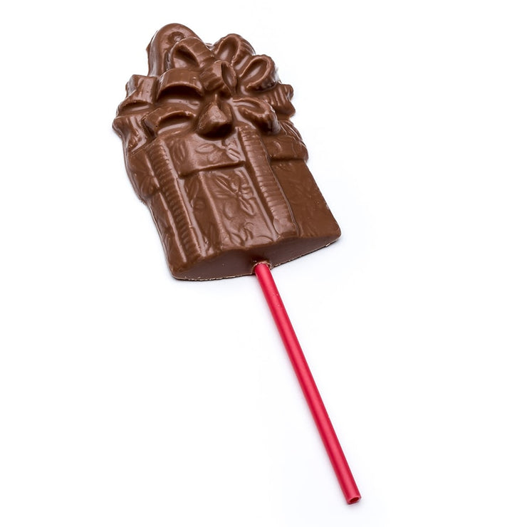 stefanelli's milk chocolate christmas gift lollipop